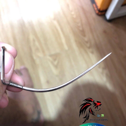 Cựa Gà Nòi 80 Gọng Việt Lai Không Bọc Đồng