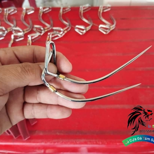 Cựa Gà Nòi Thép Mỹ 76 Lai 25 Siêu Thông Kim